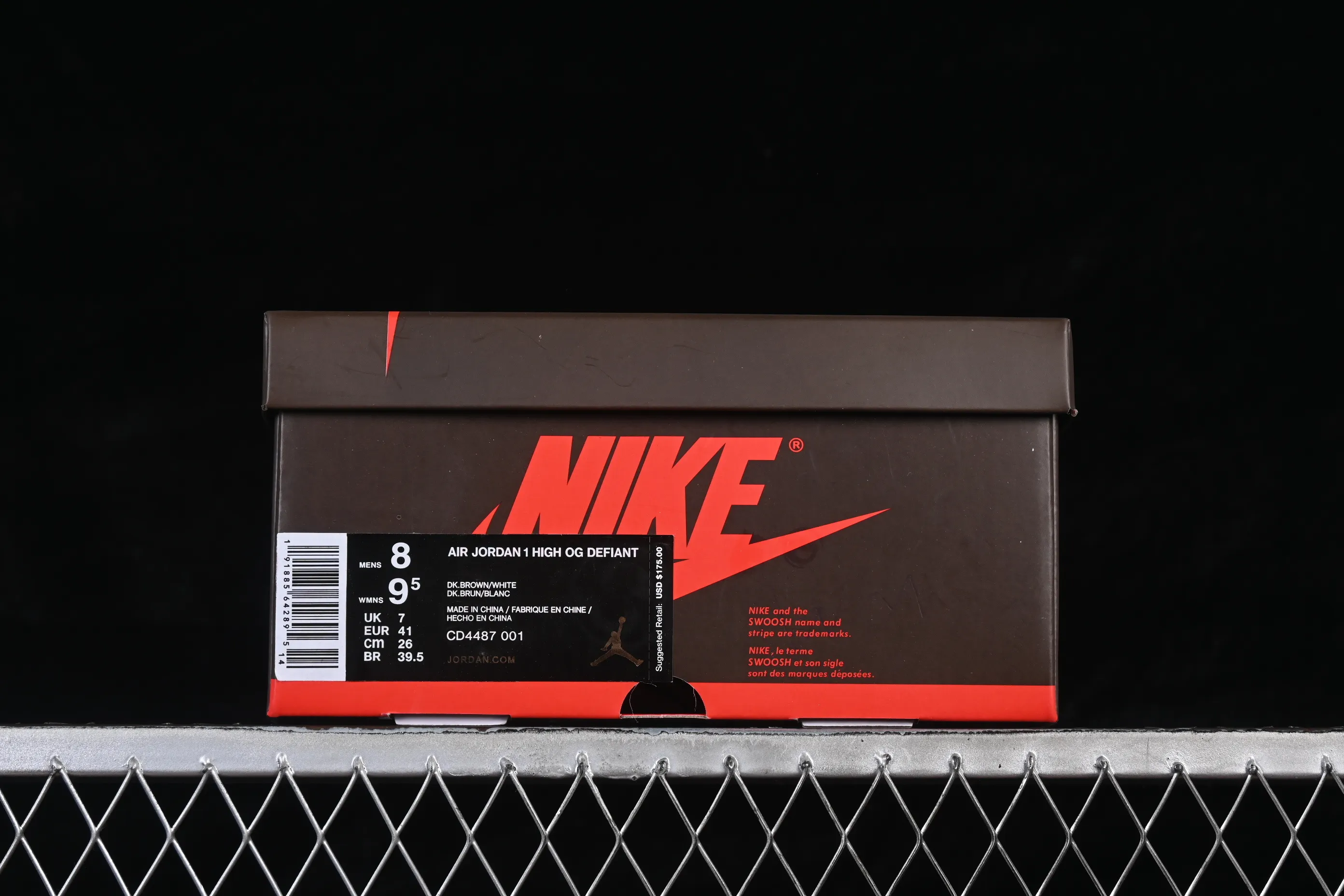 All categories Air Jordan Jordan series basketball shoes Air Jordan 1 High W version Travis Scott x Air Jordan 1 High OG AJ1 anti-hook high-top basketball shoes CD4487-001